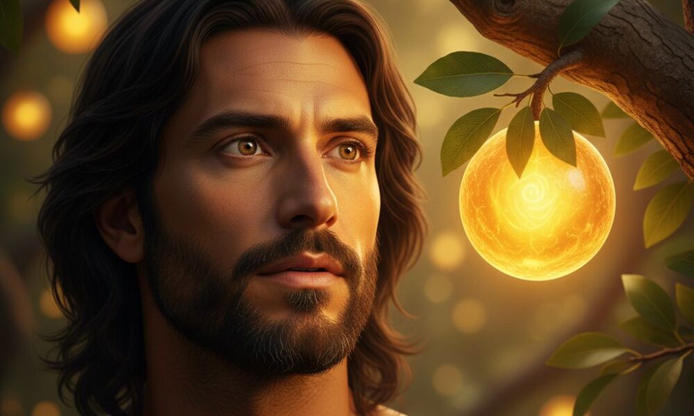 Tree of Life Garden of Eden untouched vintage photograph Adam Eve walking away expensive cameraFeatured Image Title: The Untouched Tree of Life in Eden's Garden