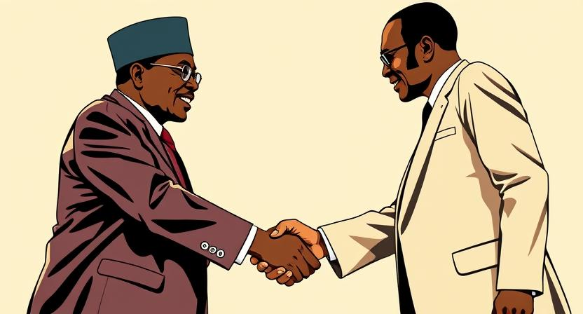 Illustration of Atiku and Obi's plan for the 2027 Nigerian election