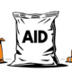 Image showing the distribution of humanitarian aid in Nigeria, reflecting the challenges faced in ensuring aid reaches the right people.