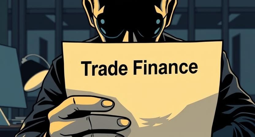 A visual representation of an efficient trade finance process