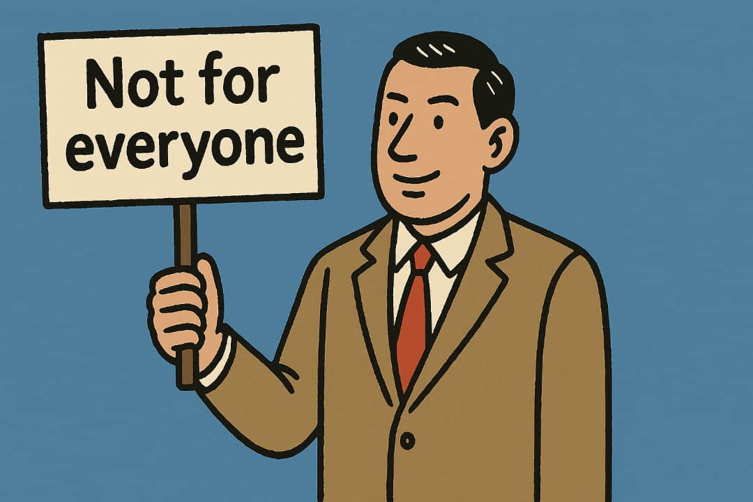 Illustration of person using reverse psychology to gain customers.Featured Image Description:
The image shows a business person using reverse psychology to attract new customers by saying opposite things to make people curious and interested in their service.Featured Image Title:
Reverse Psychology Business Trick