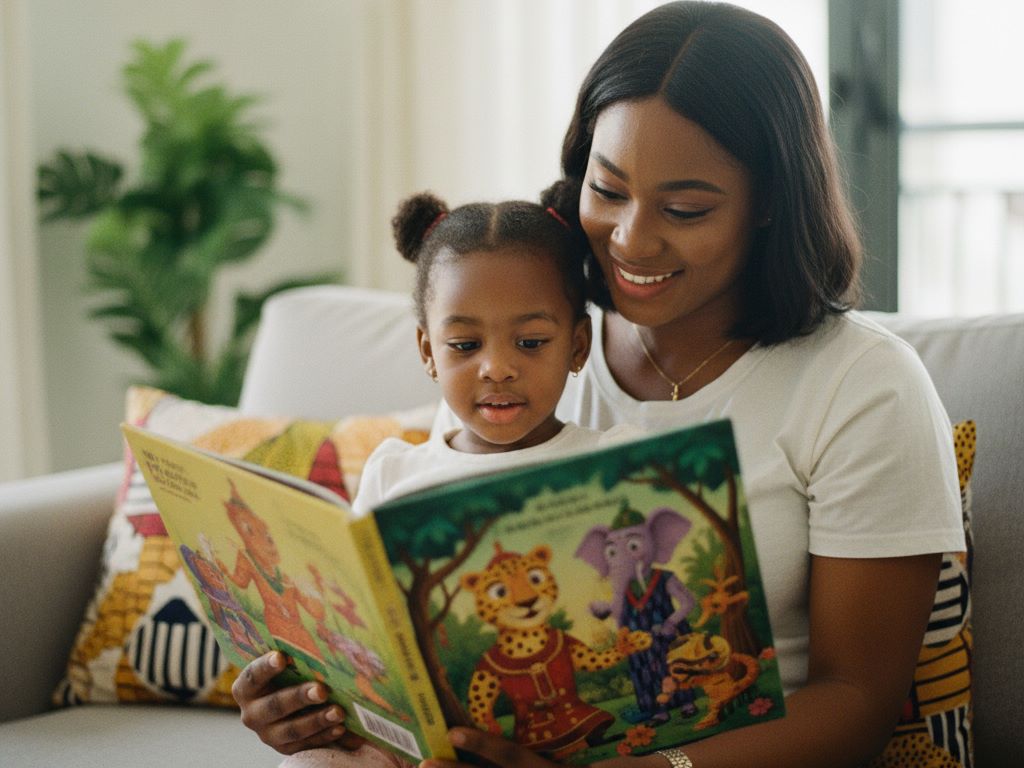 A Nigerian mother reading a colorful children's book to her daughter.Featured Image Description:
A Nigerian mother reading a colorful children's book to her daughter.Featured Image Title:
children-book-publishing-solutions-page-layout-2025-07-21.jpg