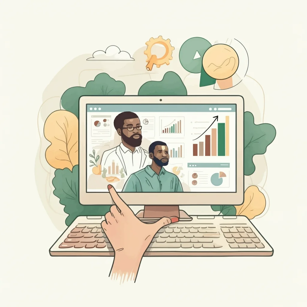 A lighthouse beam illustrating how Business data analysis guides a company through market uncertainty