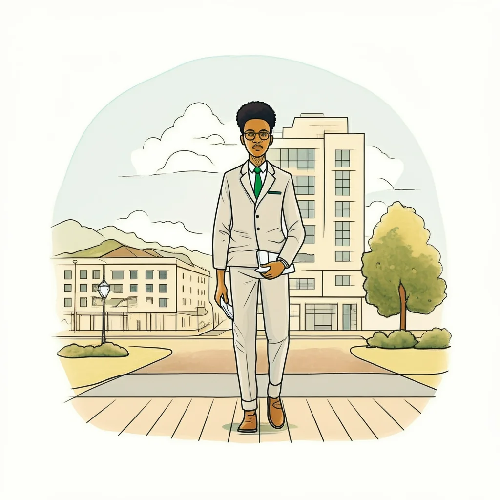 A hand-drawn candle and book illustrating local marketing ideas for professional services