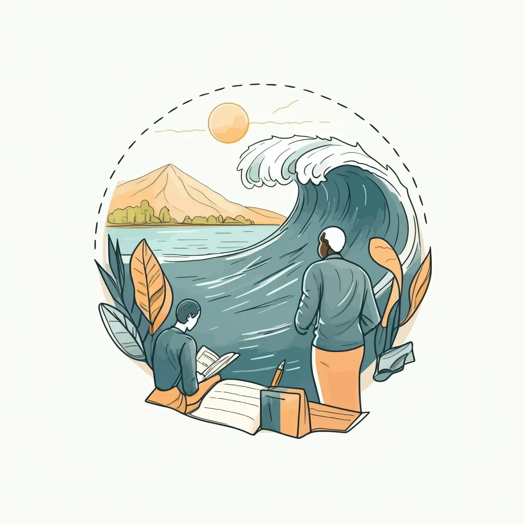 A sprout emerging from dry ground representing Market trend analysis