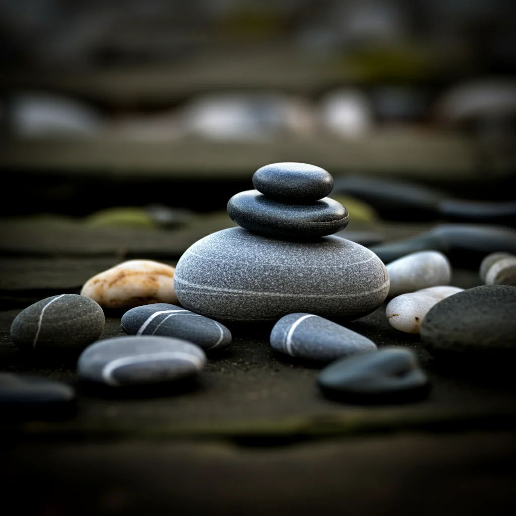 A symbolic compass and glass tokens representing the direction of a Retargeting ads strategy