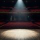 A single spotlight on an empty theater stage.
Featured Image Description: A cinematic, high-contrast photo of an empty luxury auditorium with a single spotlight illuminating a vacant wooden stage.
Featured Image Title: The Empty Stage of Business