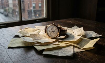 Luxury watch and business expense receipts on a wooden table.
Featured Image Description: A realistic, cinematic photograph of a single expensive wristwatch resting on a pile of faded paper receipts on a dark wooden surface. Minimal and uncluttered.
Featured Image Title: The Cost of Doing Business