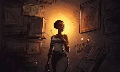 A hand holding a torch representing Business brand visibility.