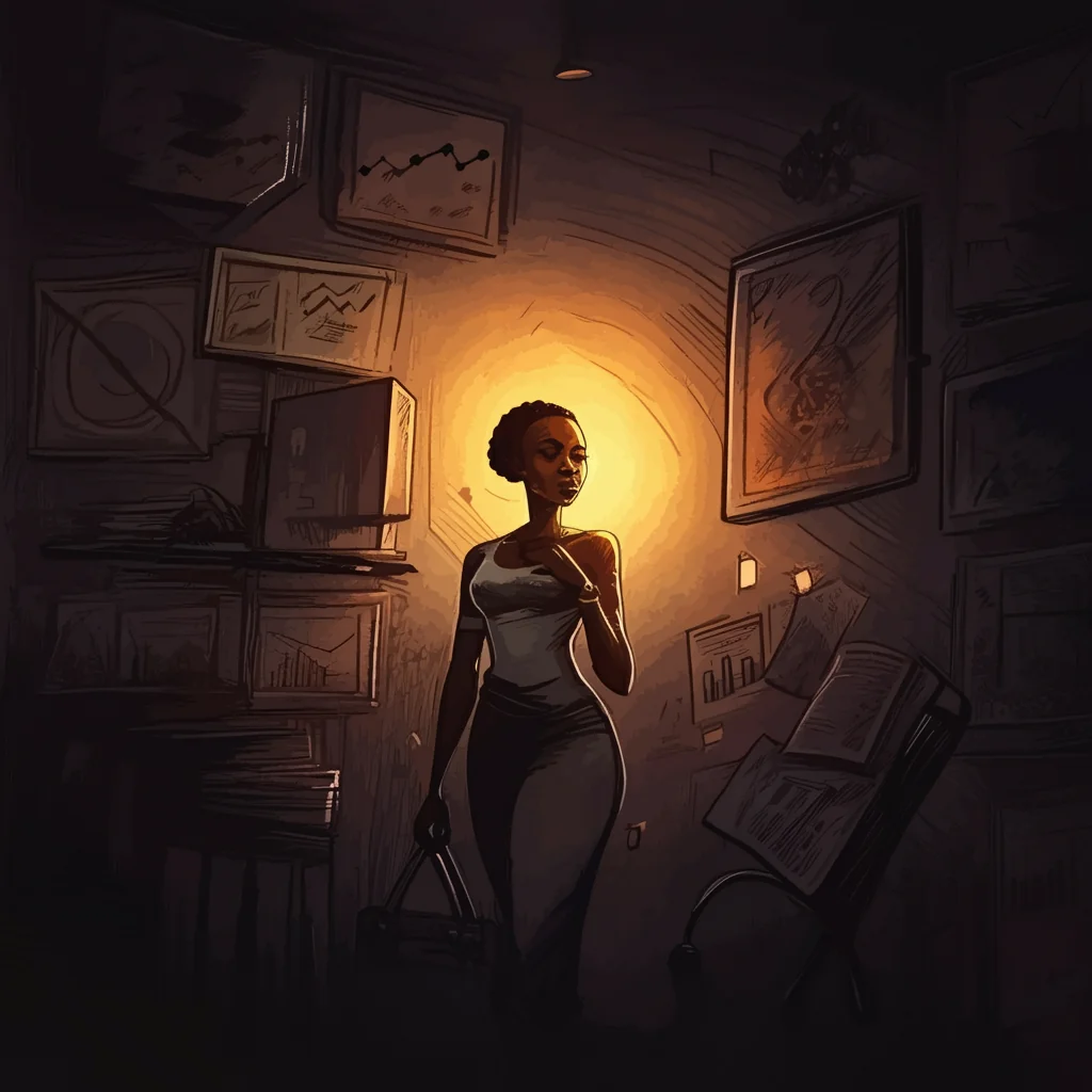 A hand holding a torch representing Business brand visibility.