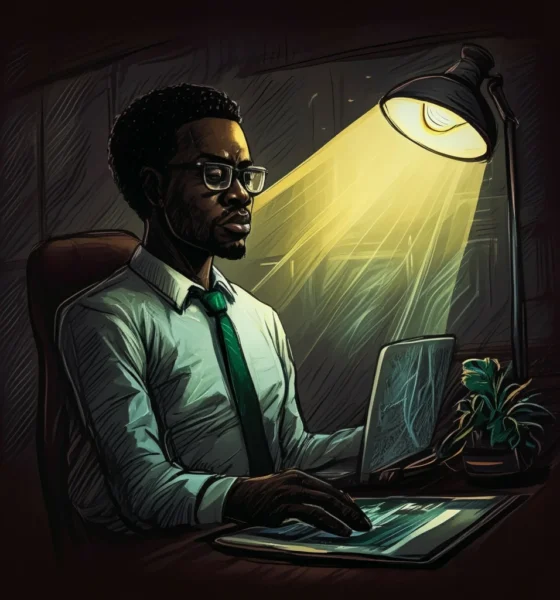 A symbolic scale representing the weight and balance of Business data privacy.