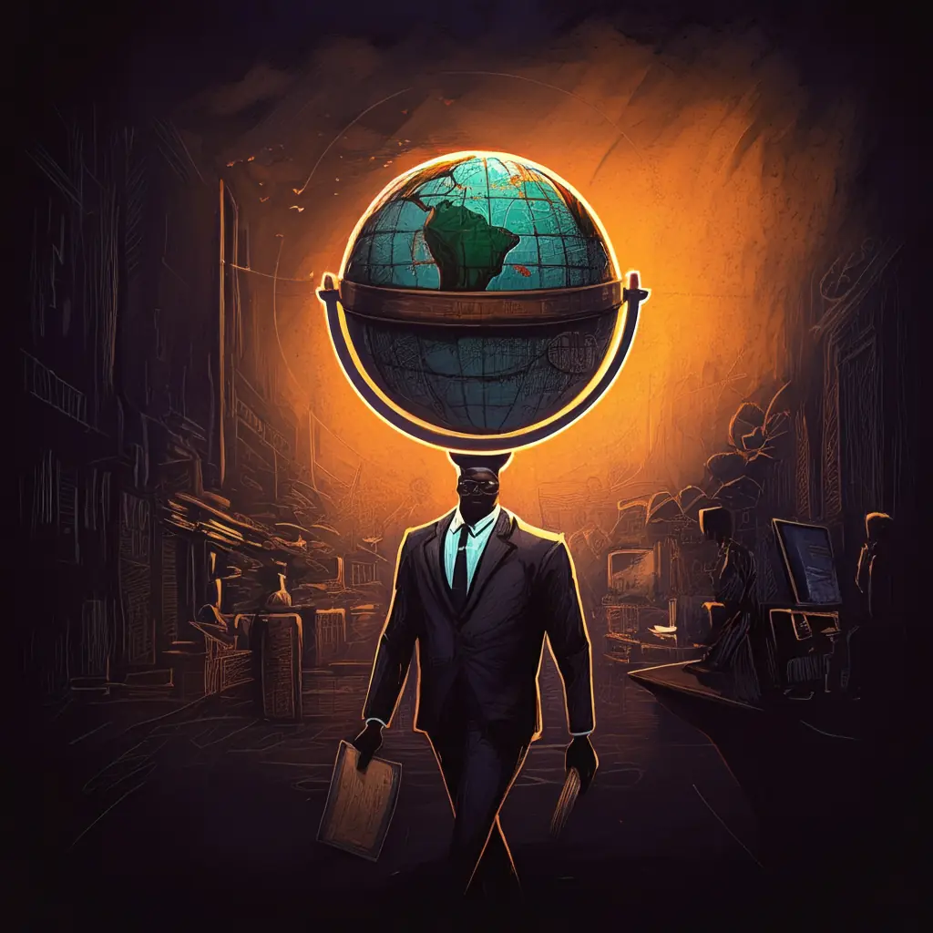 A golden key symbolizing the access provided by a Global business mindset