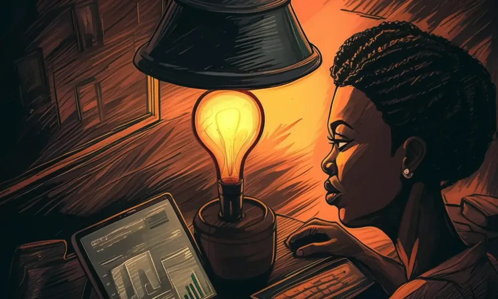 A hand-drawn ladder symbolizing the steps for Going Beyond Local