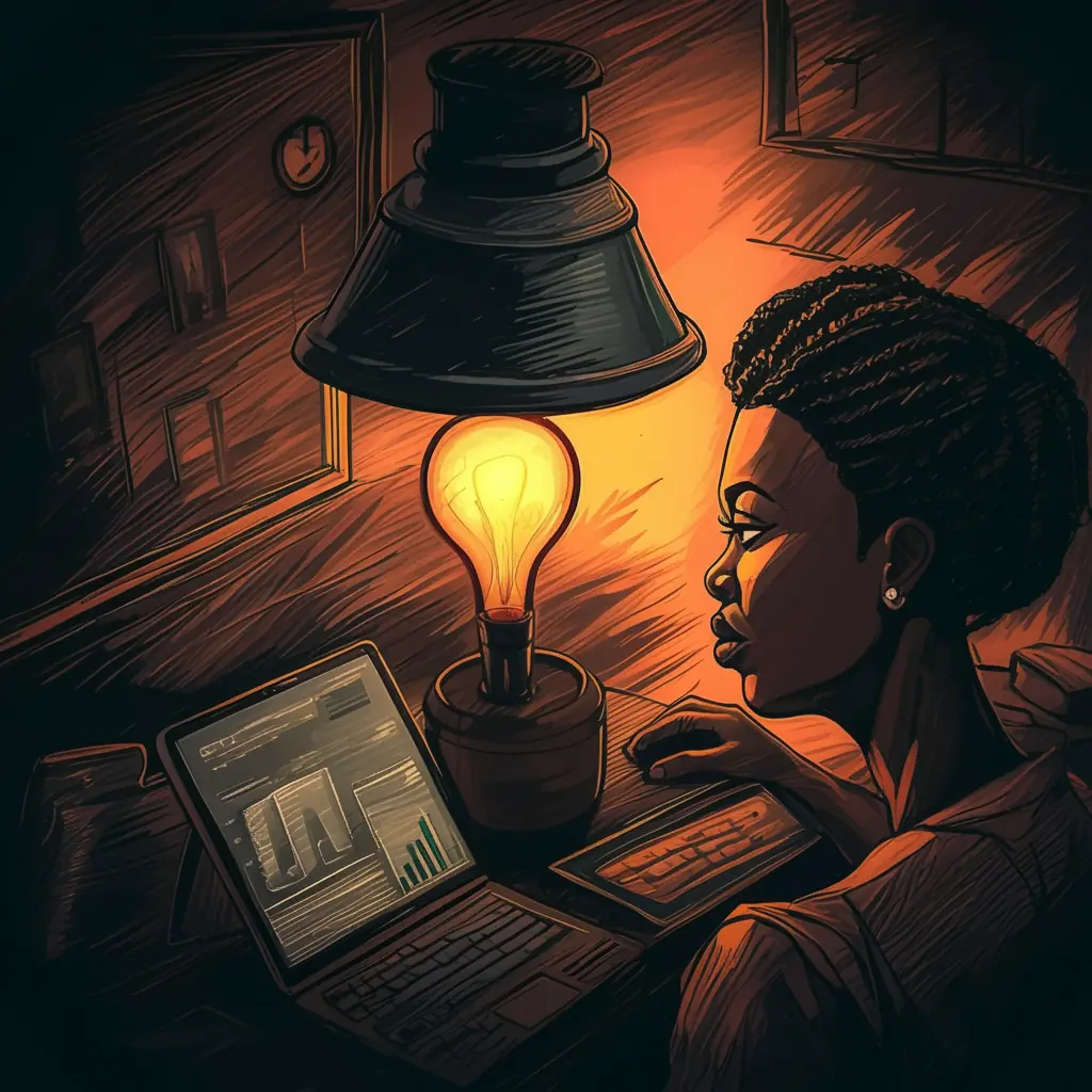 A hand-drawn ladder symbolizing the steps for Going Beyond Local