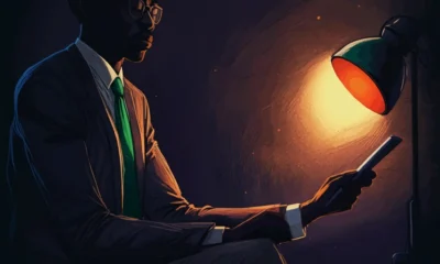 A hand-drawn magnifying glass focusing on a map representing Local search terms