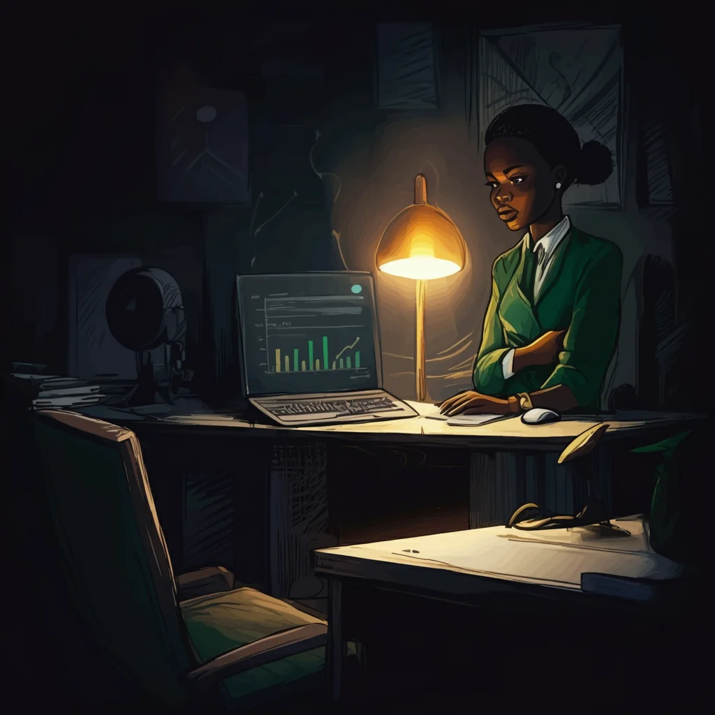 A compass needle pointing the way for Market trend analysis