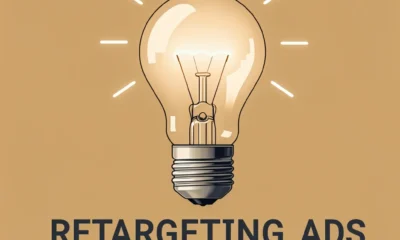 A glowing lightbulb representing the clarity of a Retargeting ads strategy