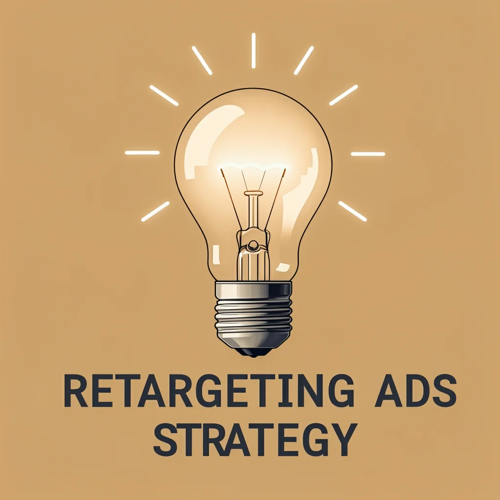 A glowing lightbulb representing the clarity of a Retargeting ads strategy