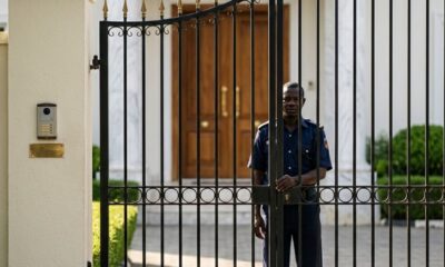 Aerial view of Banana Island Lagos showing luxury mansions with waterfront and boatsFeatured Image Description:
Drone aerial photograph of Banana Island, Lagos, showing the man-made island layout with concentric roads, luxury waterfront mansions with swimming pools, boats docked at private jetties, and the lagoon surrounding the development. Clear sky with soft clouds. Date stamp indicates first quarter 2026.Featured Image Title:
banana-island-lagos-aerial-luxury-homes-2026.jpg