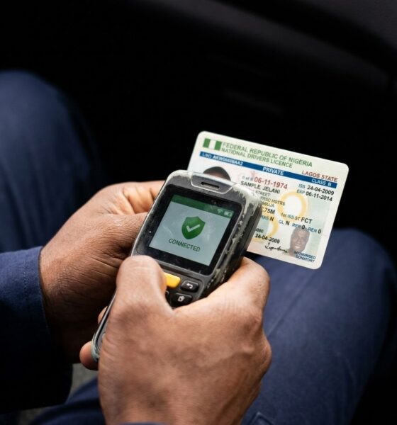 FRSC and NIMC officials at data integration agreement signing ceremony showing laptop and documentsFeatured Image Description:
Digital photograph of Federal Road Safety Corps and National Identity Management Commission representatives seated at a conference table during the official memorandum of understanding signing for data integration. Both agencies' logos visible on backdrop. Documents and laptops on table. Date stamp indicates first quarter 2026.Featured Image Title:
frsc-nimc-data-integration-agreement-signing-2026.jpg