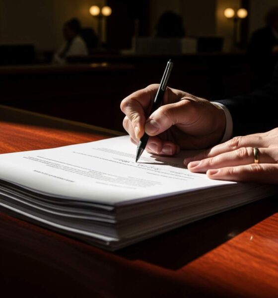 Person signing bank documents for foreign currency account