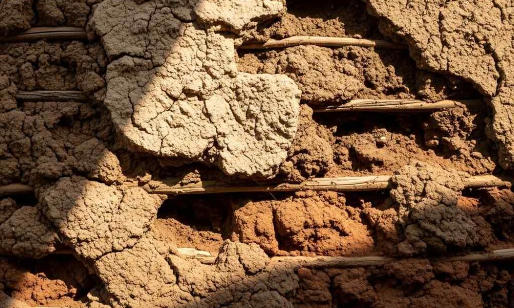 Ancient wall repairs itself documentary image