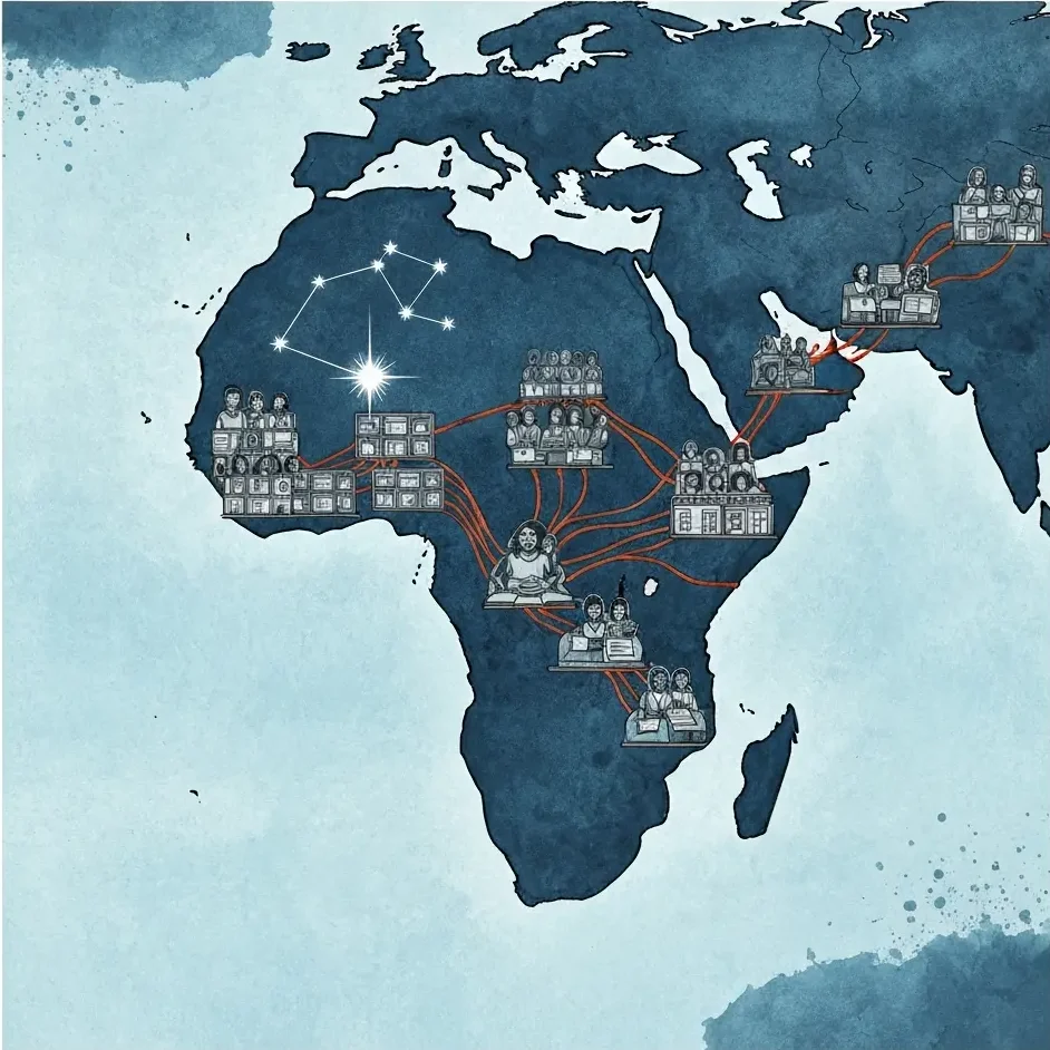 Stars over Lagos transform into classrooms globally.