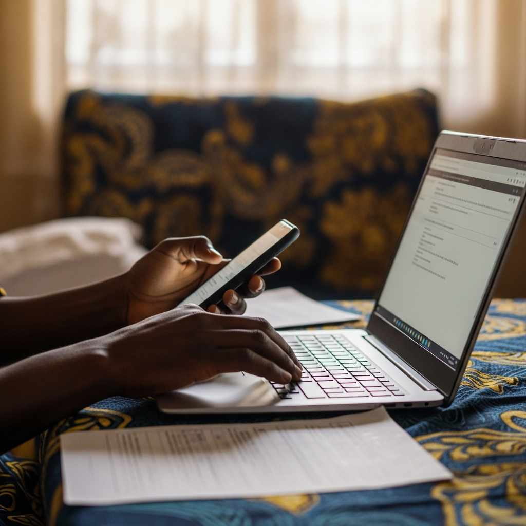 How to apply for driver's license renewal online documentary image