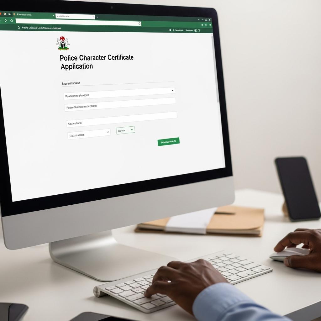 How to get police character certificate online 2026 documentary image