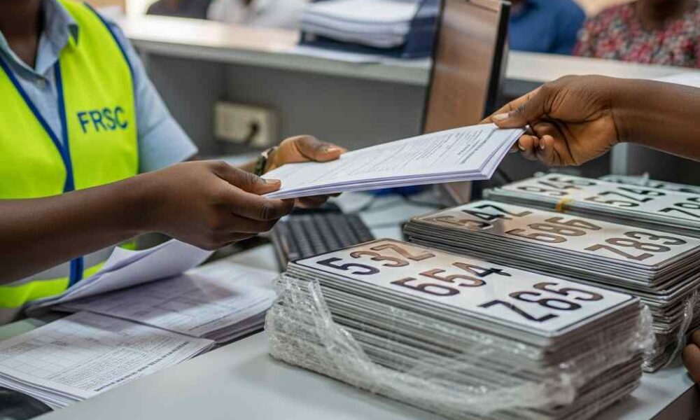 How to register vehicle and get number plate documentary image