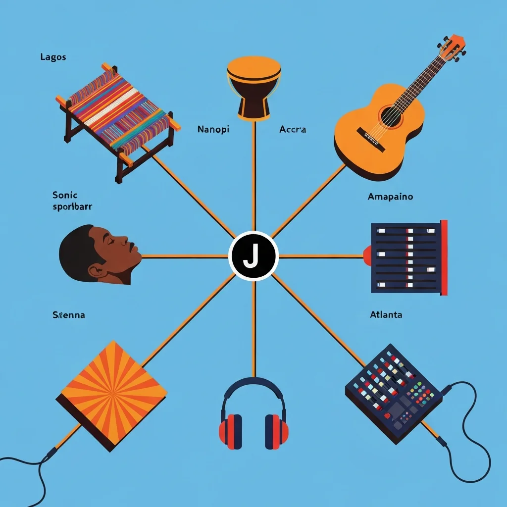 Editorial illustration for Jidenna Pan African Sounds Latest Musical Project 2026