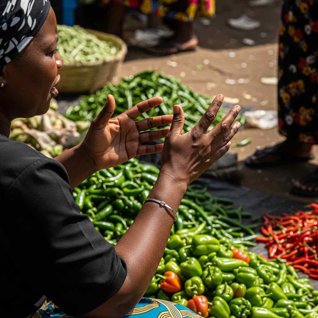 Market woman predicts deaths documentary image