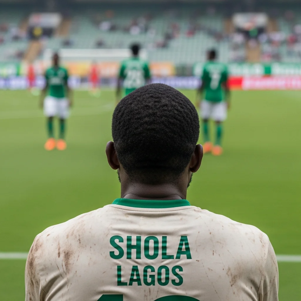 Shola Akinlade watches match.