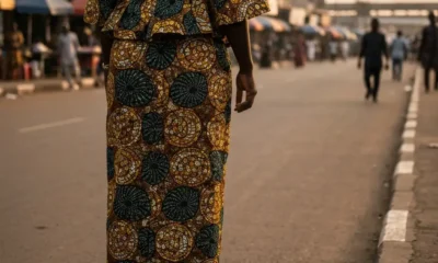 Person on a busy street.