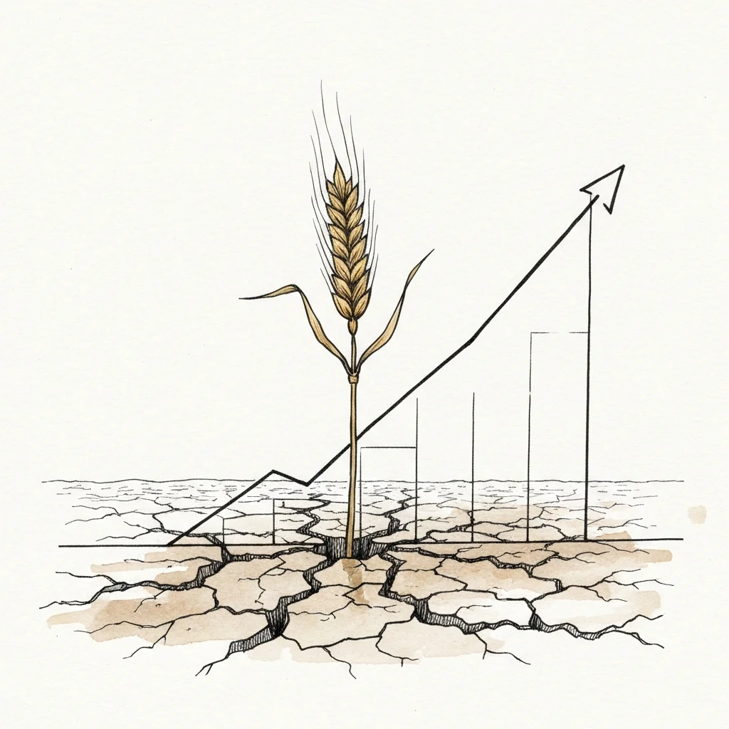 Editorial illustration for Global Food Prices Rose 2.4% in March 2026