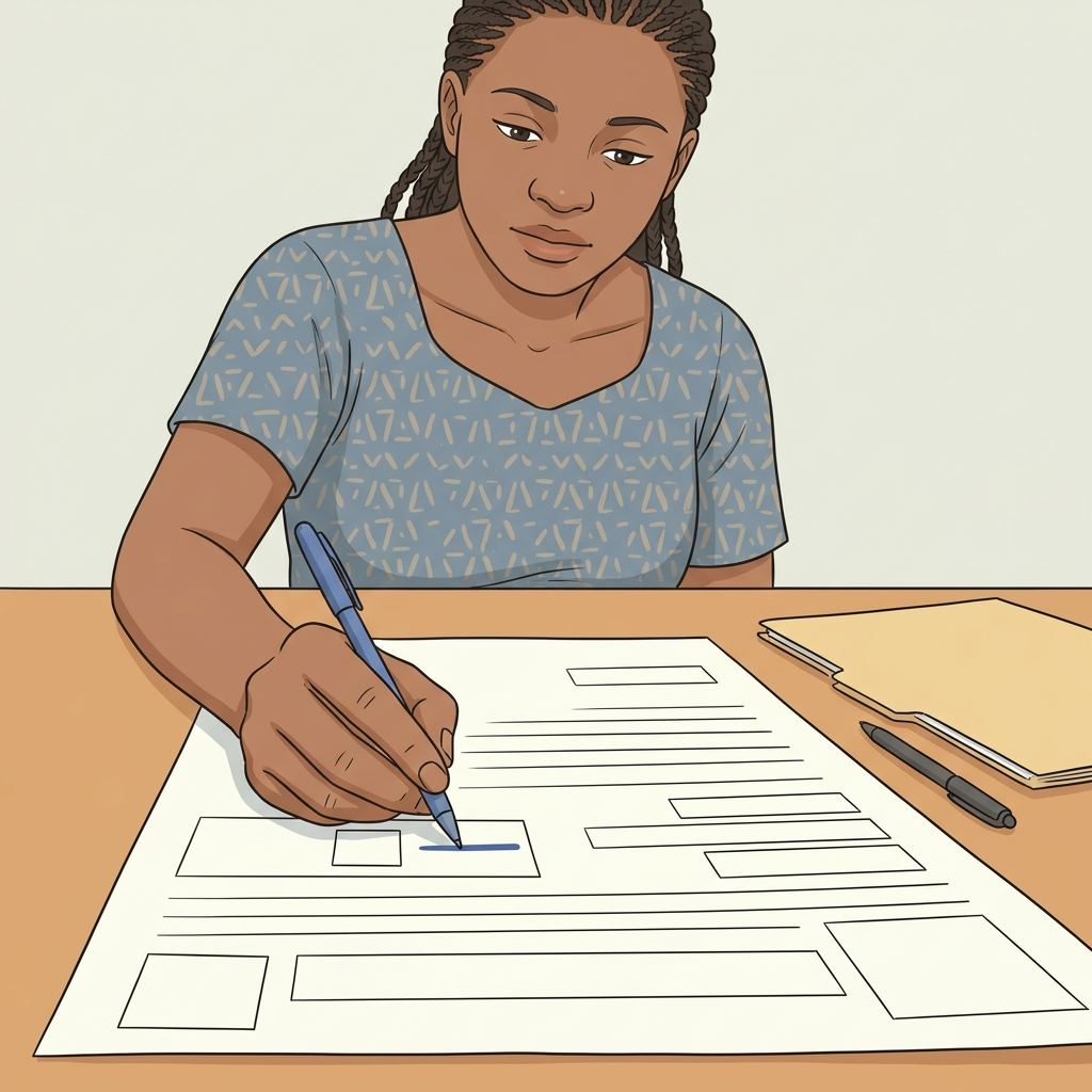 A member record sheet being closed after resignation, with the status struck through and a closure date added.Featured Image Title: Closing a Member Record